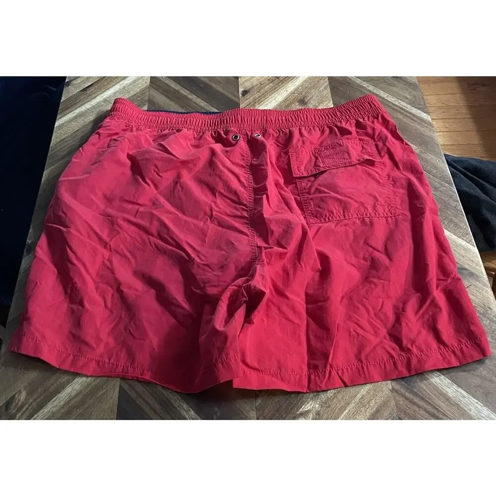 Polo Ralph Lauren Swim Shorts Mesh Lined‎ Drawstring Vintage 90s Mens XXL